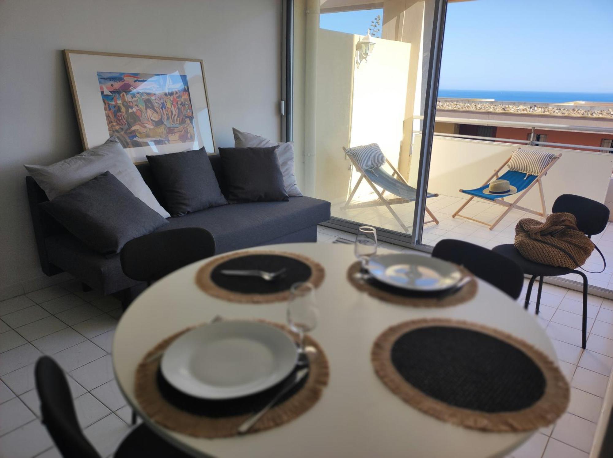 Sète Appartement Vue Bleu Azur מראה חיצוני תמונה