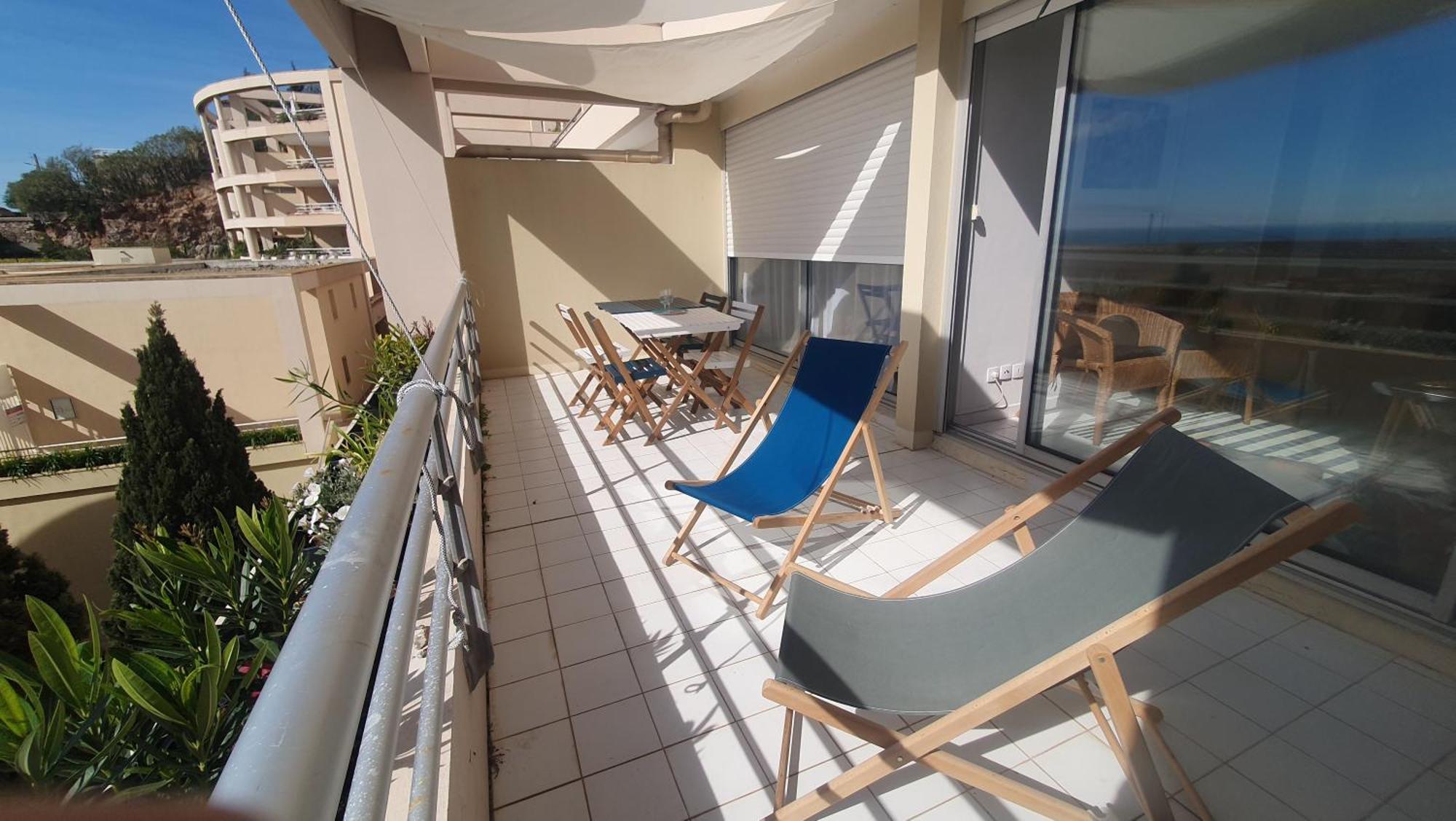 Sète Appartement Vue Bleu Azur מראה חיצוני תמונה